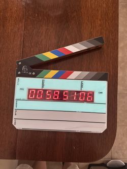 DENECKE TS-3 TIMECODE SLATE With Backlight- New!!!!