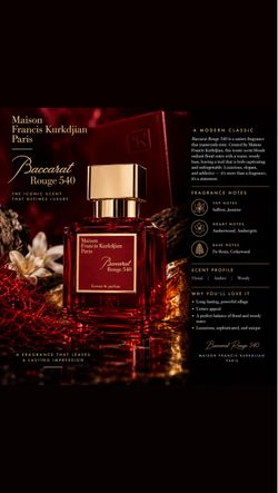 Baccarat full size bottle