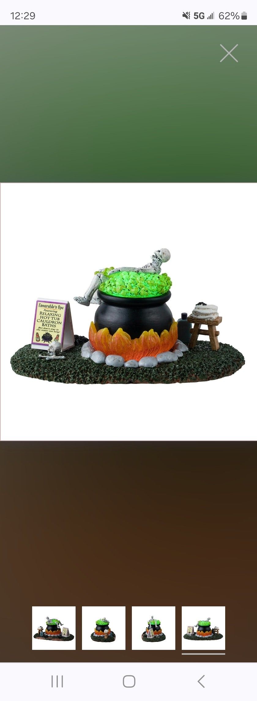 2024 LEMAX SPOOKY TOWN MICHAELS Exclusive Lemax Nothing Like a Hot Bath