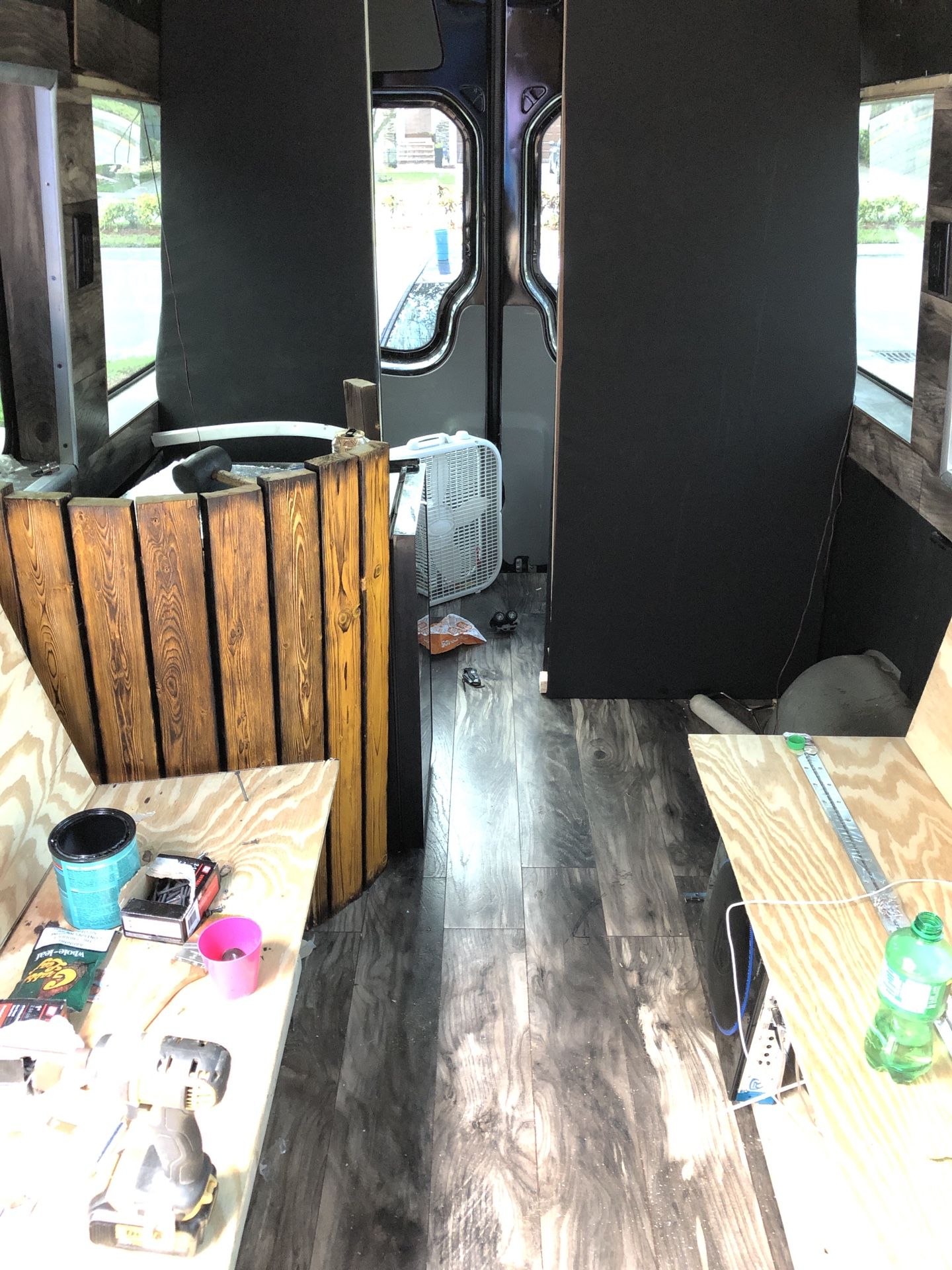 Van/trailer/rv conversion in any mobile vehicle