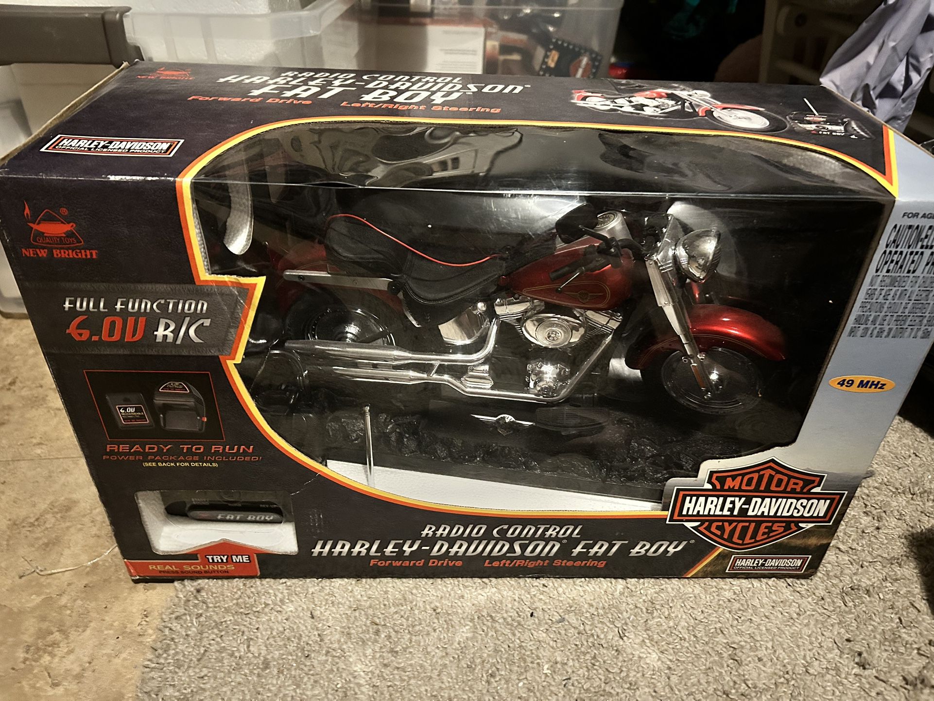 Radio Control Harley Davidson Fat Boy RC