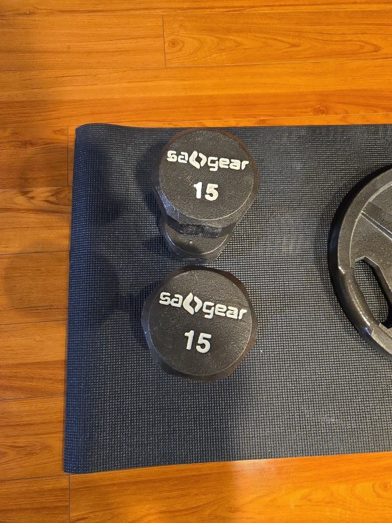 Dumbells 15 Pounds