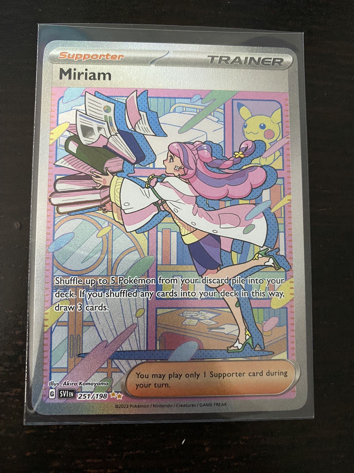 Miriam Pokemon Card 