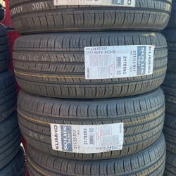215/55/17 Kumho Tires 