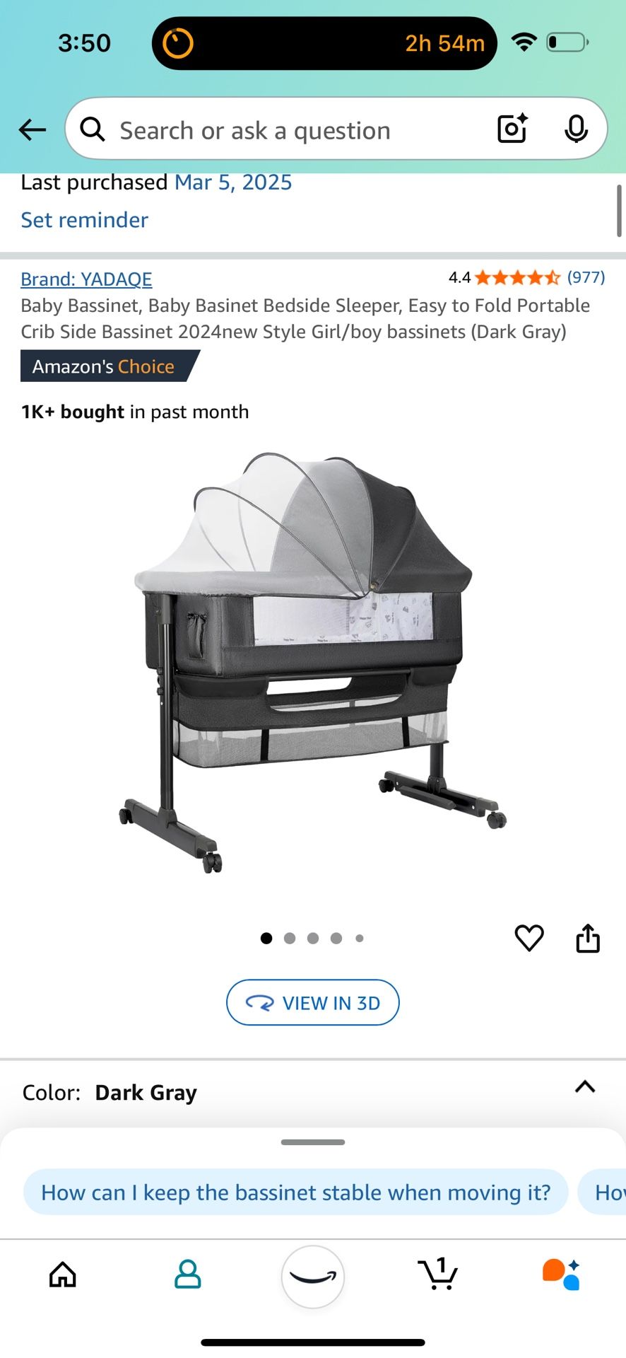 baby crib