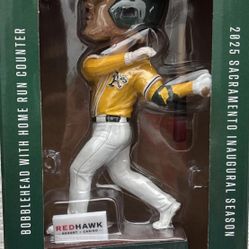 Brent Rooker Athletics Bobblehead with Home Run counter Giveaway 6/8. NIB.