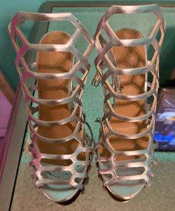Sliver Strap High Heels