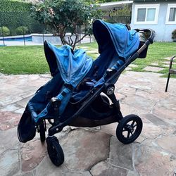 City Select Double Stroller (teal Blue) 