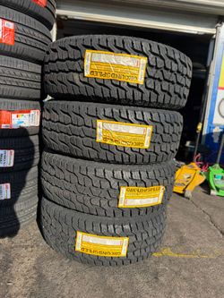 🎖️275 65 18 Groundspeed Tires Con 50,000 millas de Garantía