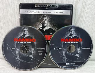Rambo: Last Blood 4K Ultra Hd + Blu-ray 2-DISC Set (A1G012171)