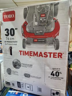 Toro Time Master 30" personal pace lawn mower