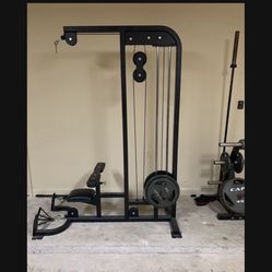 Plate Loaded Lat Machine 