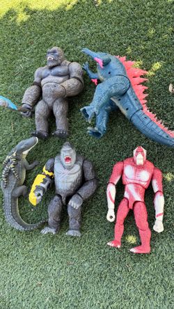 King Kong Godzilla toys