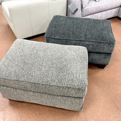 New Ottoman — 2 Colors — CLEARANCE 