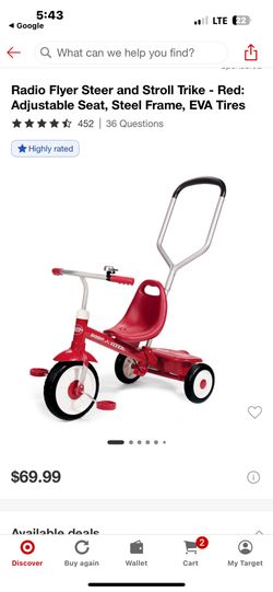 Radio Flyer  Stroll Bike 