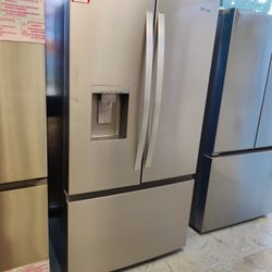 New Whirlpool
30 cu. ft. French Door Refrigerator in Fingerprint Resistant Stainless Finish with In-