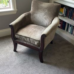 Bombay Company Plush Occasional Chair