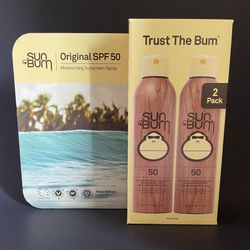 SunBum Original SPF 50 - Moisturizing Sunscreen Spray