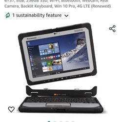 Touchscreen Panasonic ToughBook Full Rugged Laptop/Tablet 