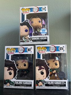 Demon Slayer Bundle Funko Pops (Send me an offer!)