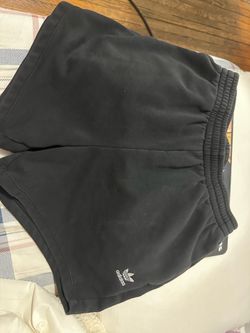 Adidas Black Trefoil Athletic Shorts