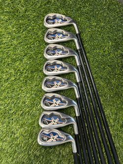 Callaway X Tour Irons Set 3-PW Graphite Regular Flex Original Grips RH