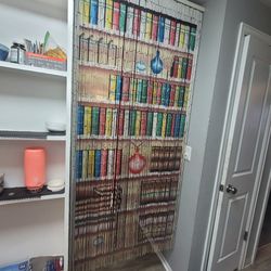 Hand Painted Beaded Curtain