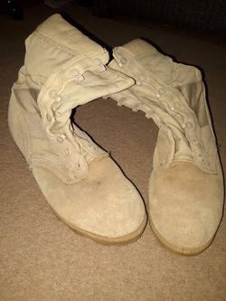 Brown tan dessert jungle boots 8R