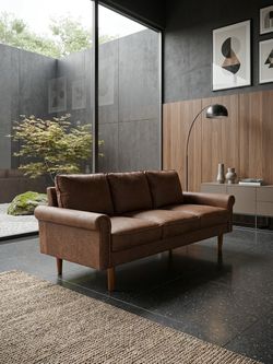 Suede couch FREE LOCAL DROP OFF