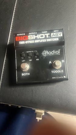 Radial BigShot ABY True-Bypass Amplifier Switcher