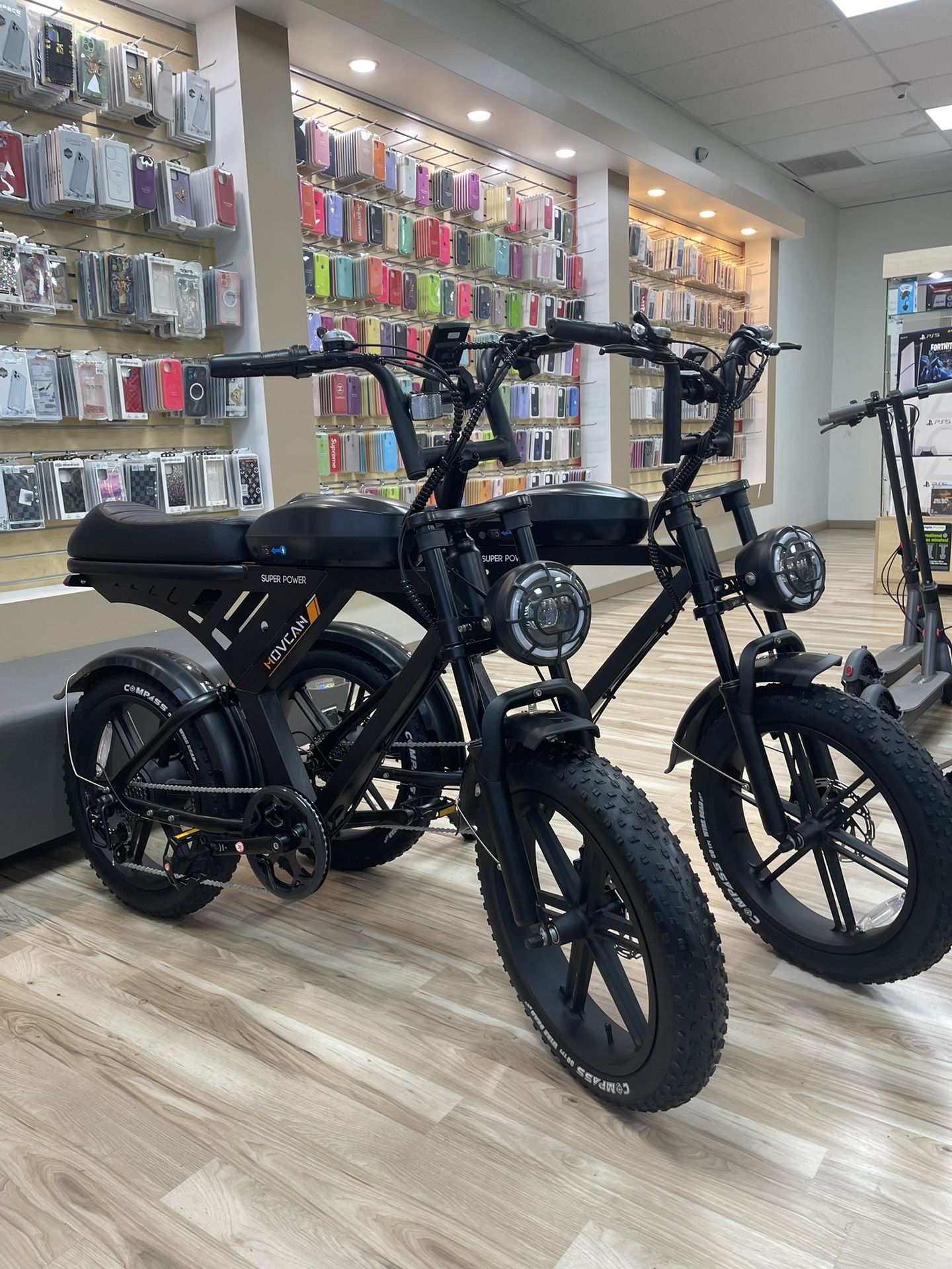 Brand New Super Movcan E-bike 32mph Speed Long Range Fat Tire Financing Deal! $0 To $100 Initial Payment To Take It Home Financed. Best Deals On Ebike