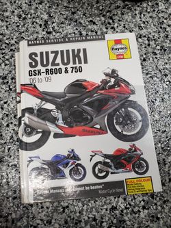 Gsxr600 Haynes Service And Repair Manual