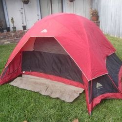 Ozark Trail 9' X 7' X  48" H Dome Tent, sleeps 4,  GREAT CONDITION