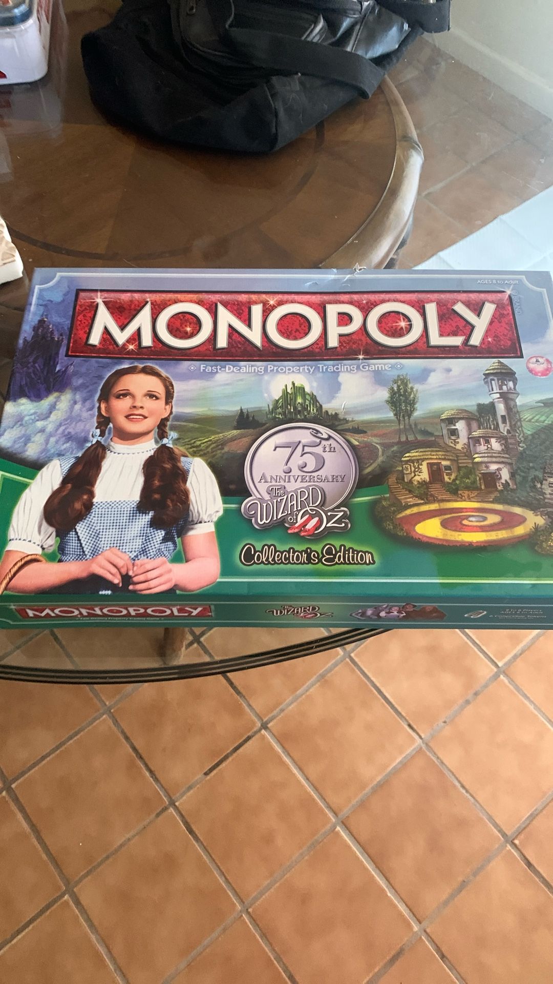 Wizard Of Oz 75th Anniversary Monopoly