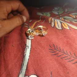 18k Gold rings
