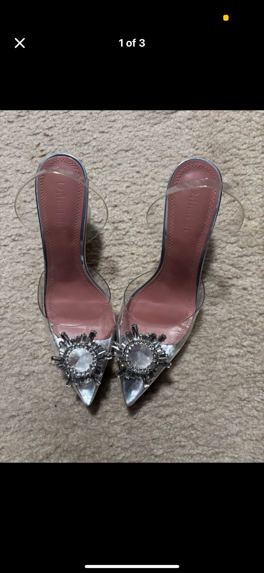 Clear Heels 