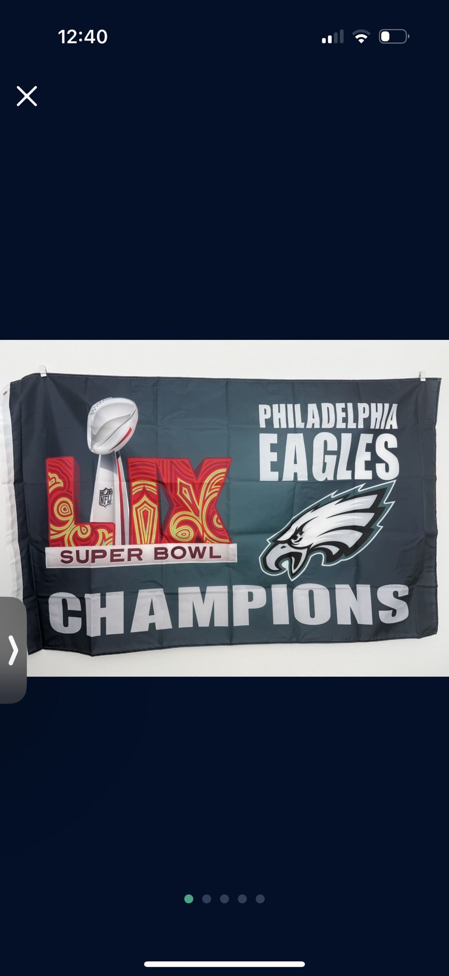 3 Eagles Flag 3x5 Ft