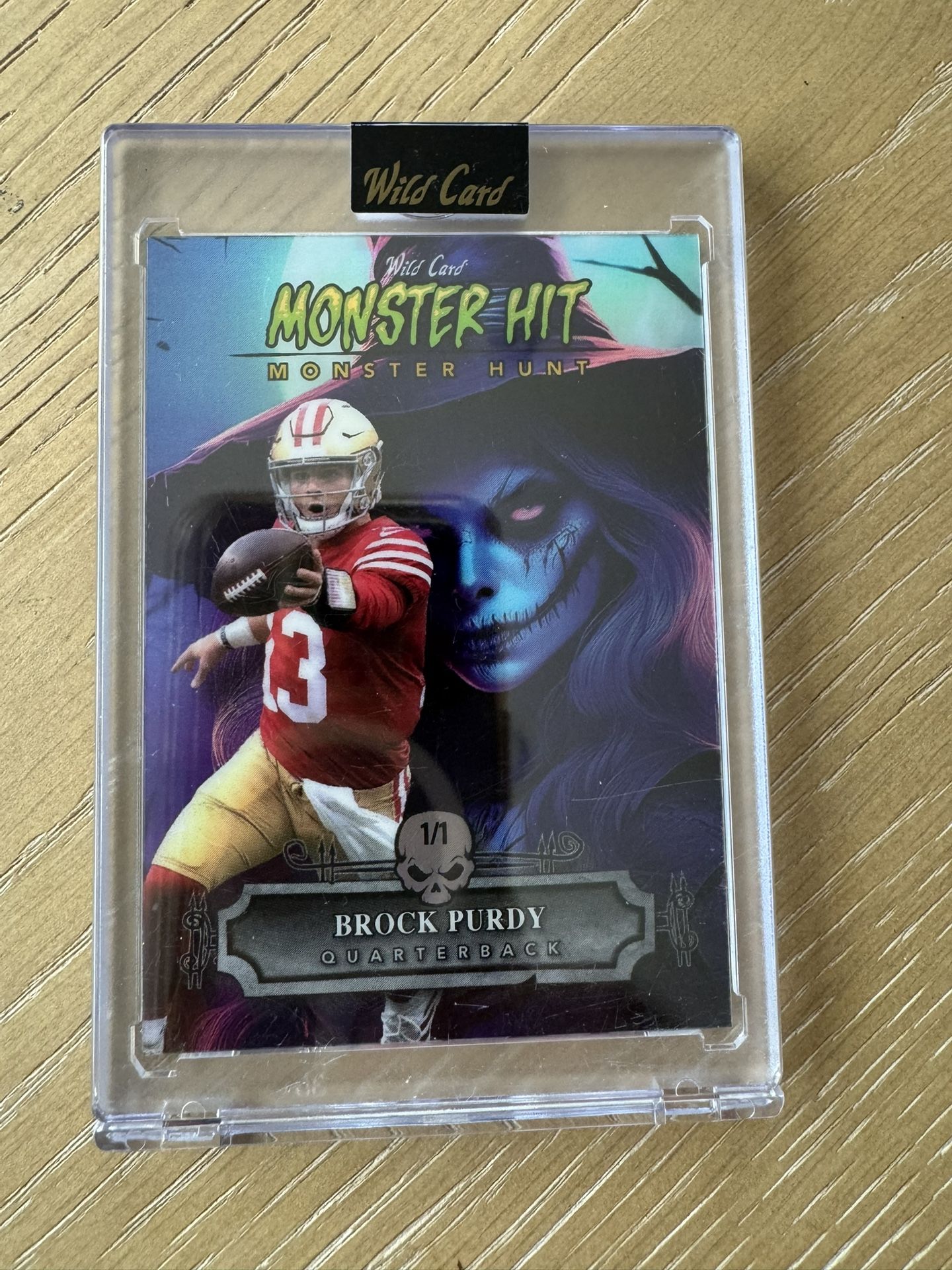 Brock Purdy San Francisco 49ers 1/1 Wild Card Monster Hit