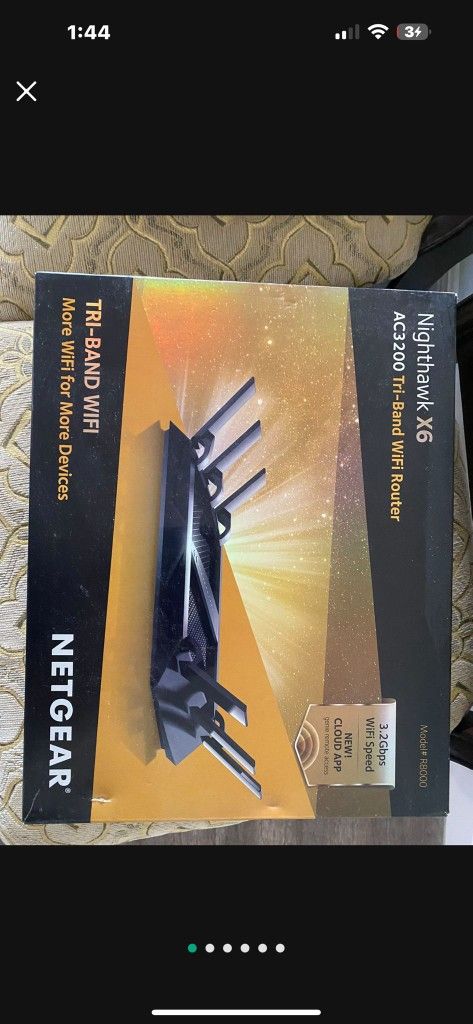 Netgear Nighthawk X6 Wi-Fi router R8000