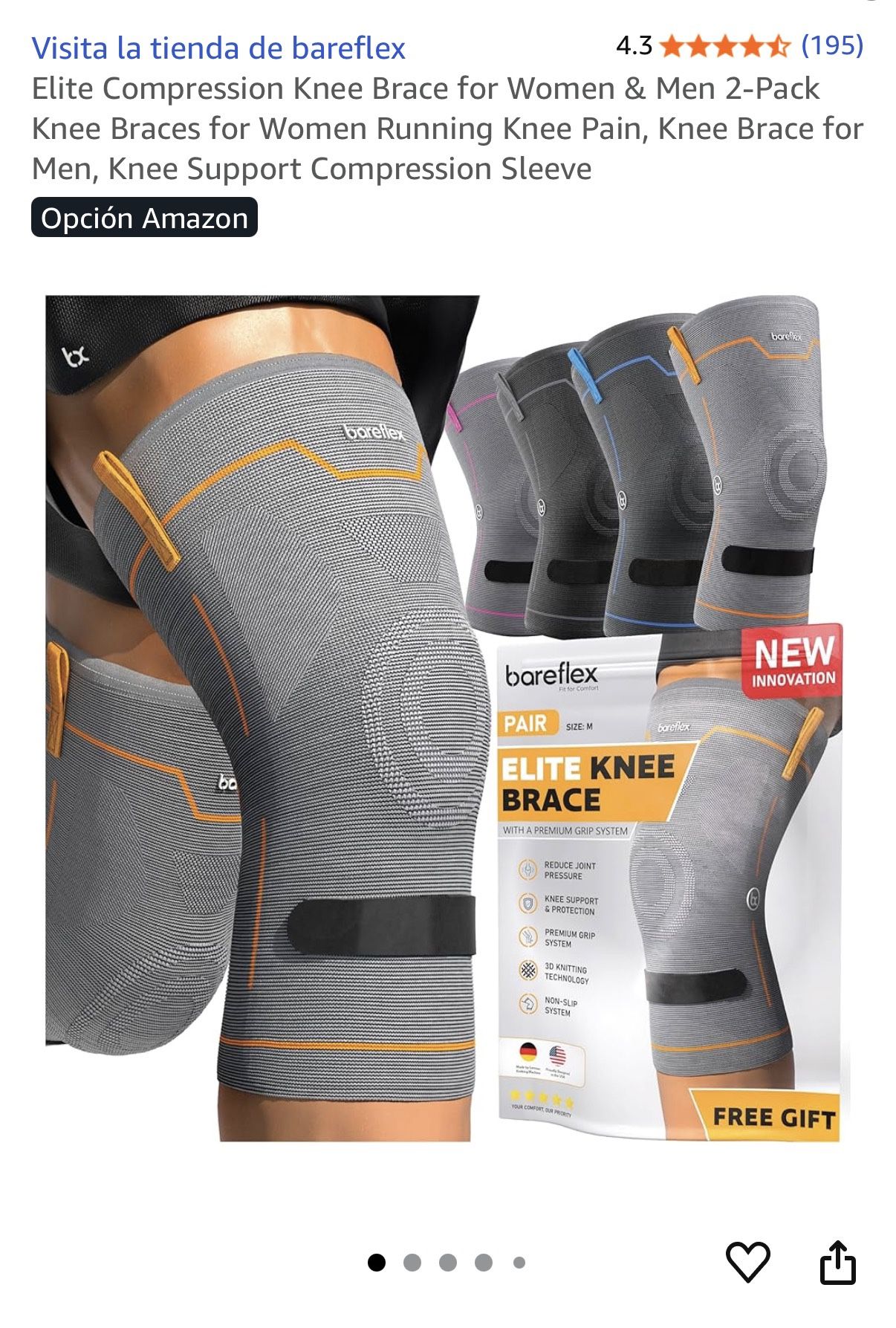 Knee Brace Rodillera 