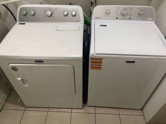 Maytag Washer and Dryer used normal wear good condition