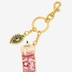 Loungefly Disney Hocus Pocus The Black Flame Candle Multi-Charm Keychain