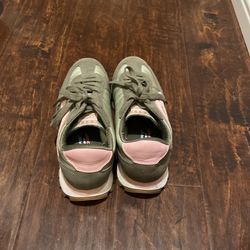 Green And Puck Sneakers