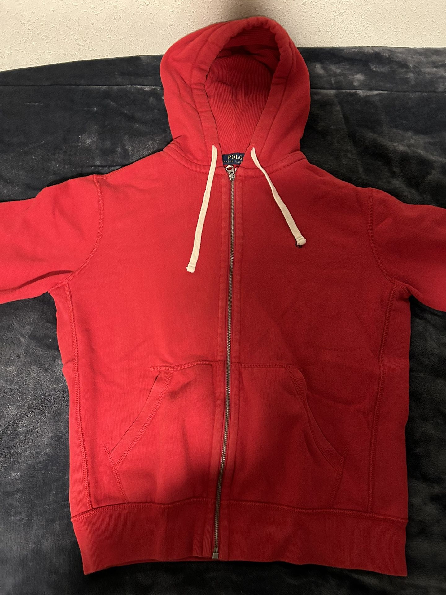 Raulph Polo Hoodie Zip Up Size m