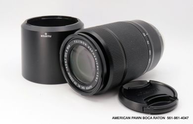 Fuji FUJIFILM XC 50-230mm f4.5-6.7 OIS II Super EBC Lens (Black) in  excellent condition. 