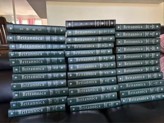 Encyclopedia Britannica Complete Book Set