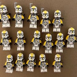 Lego Star Wars clone minifigure lot