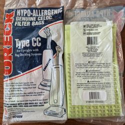 Oreck Type CC Upright Vacuum Bags, retail $24+, selling 2 bags for $25 OBO