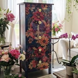 Floral Dresser
