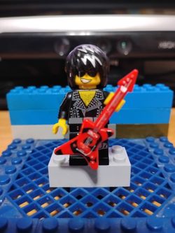 Lego rockstar figure